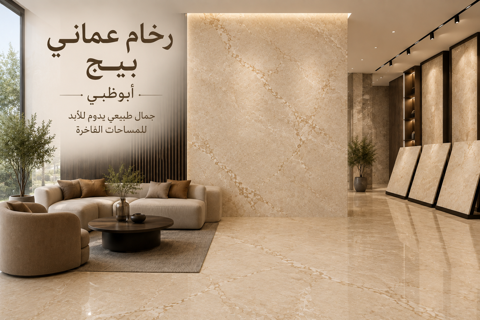 Omani Beige Marble Abu Dhabi