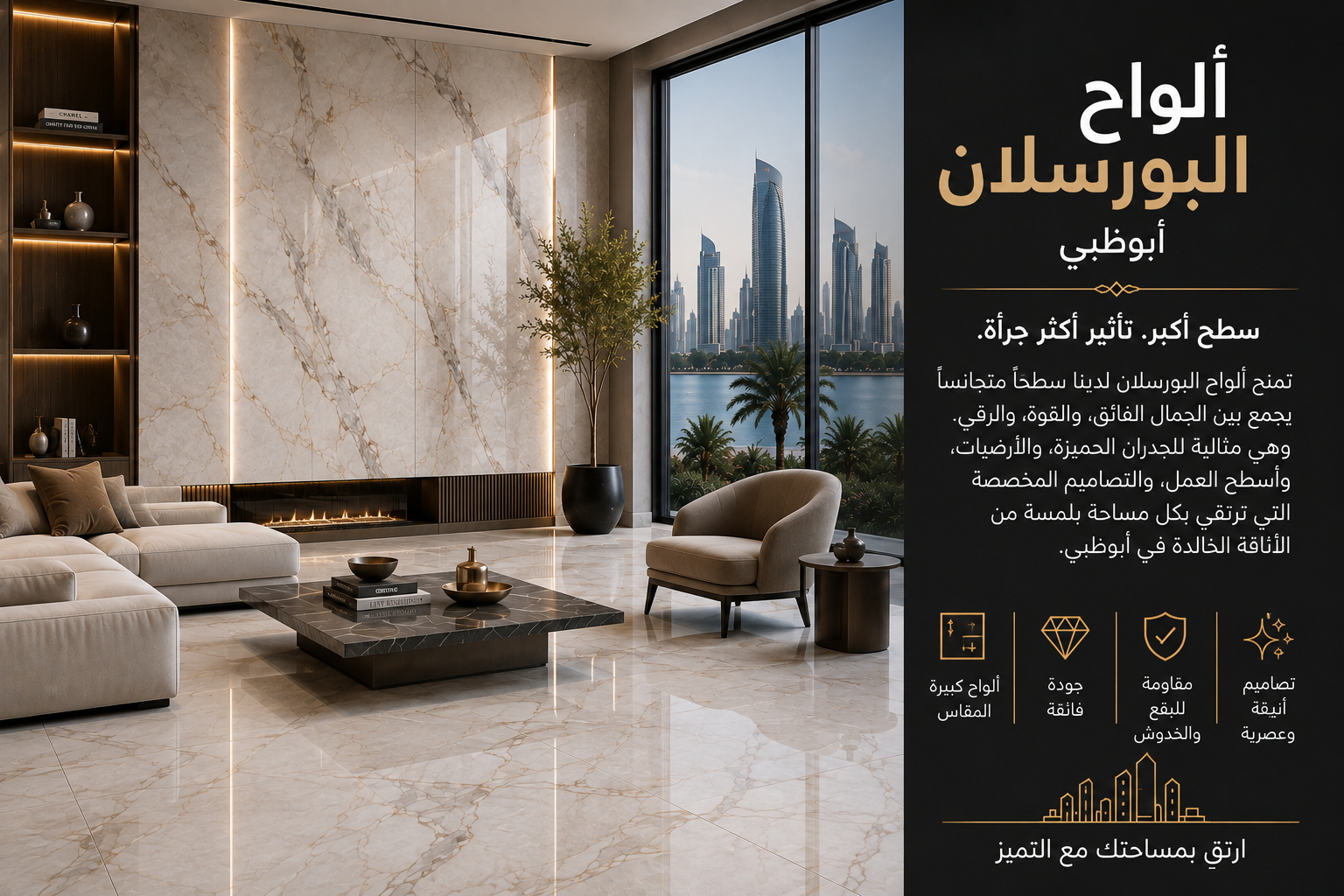 Porcelain Slabs Abu Dhabi