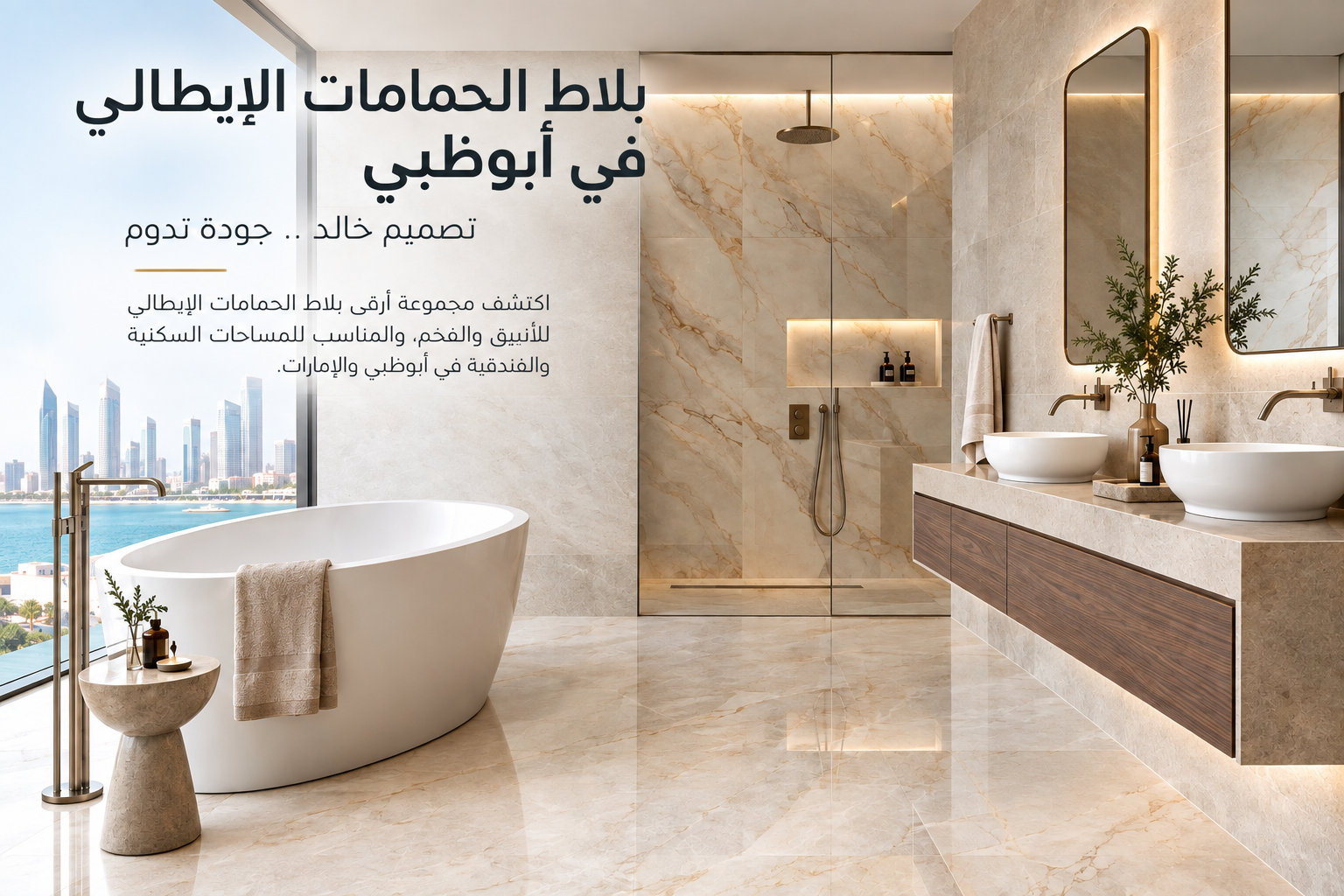 Italian Bathroom Tiles Abu Dhabi