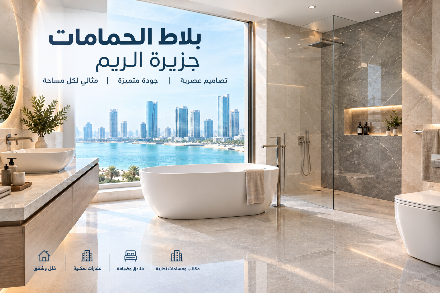 Bathroom Tiles Al Reem Island