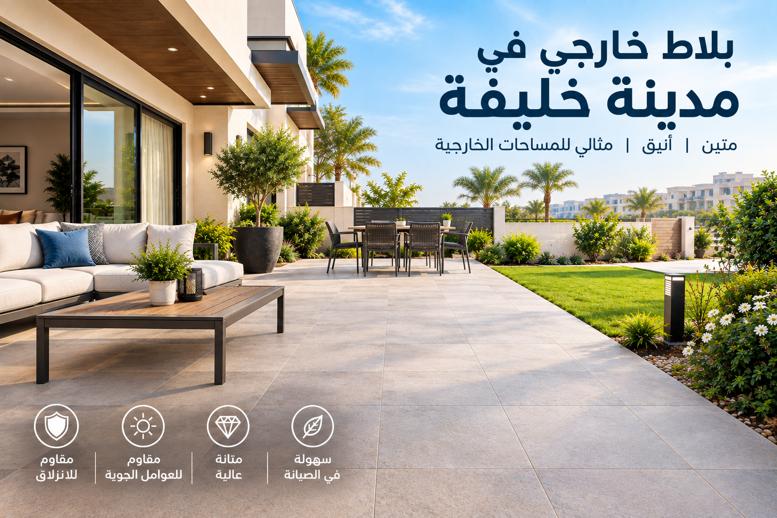 Outdoor Tiles Khalifa City