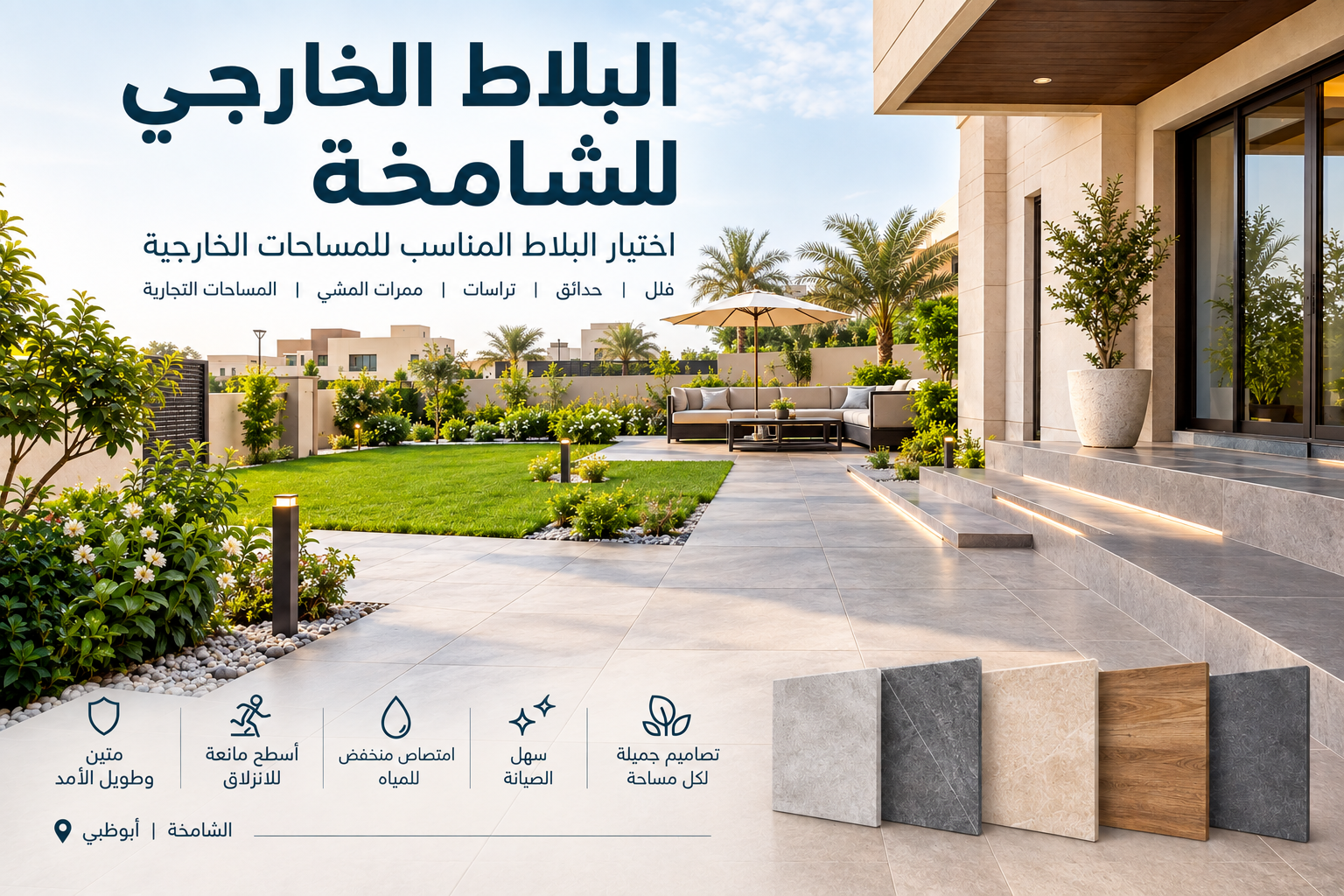Outdoor Tiles Al Shamkha