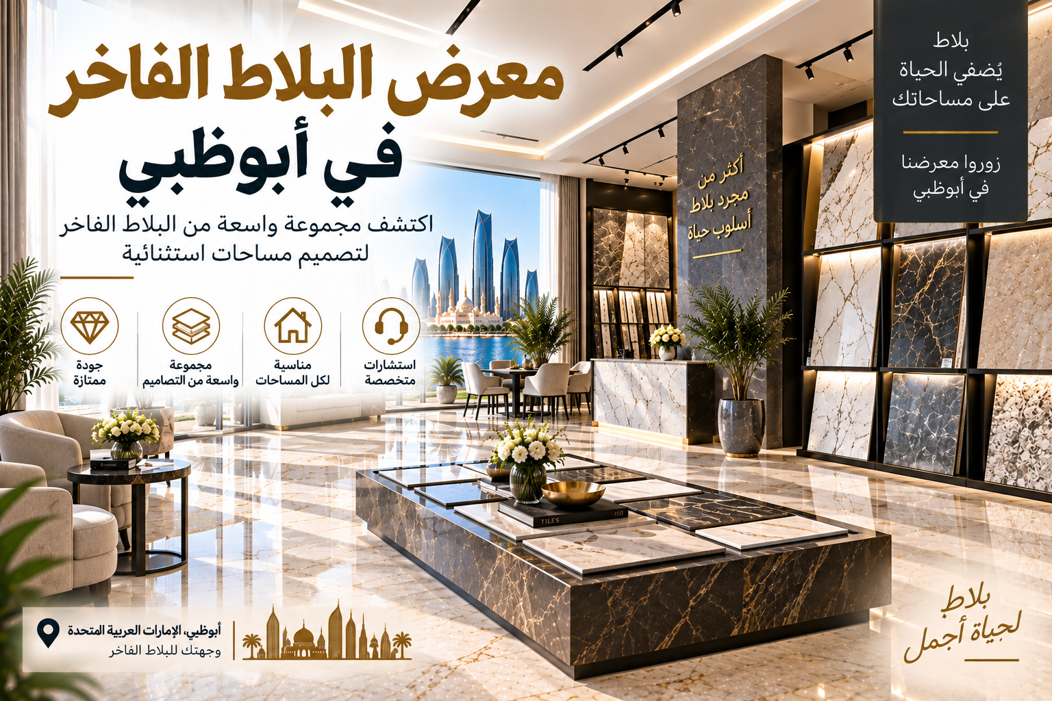 Luxury Tile Showroom Abu Dhabi
