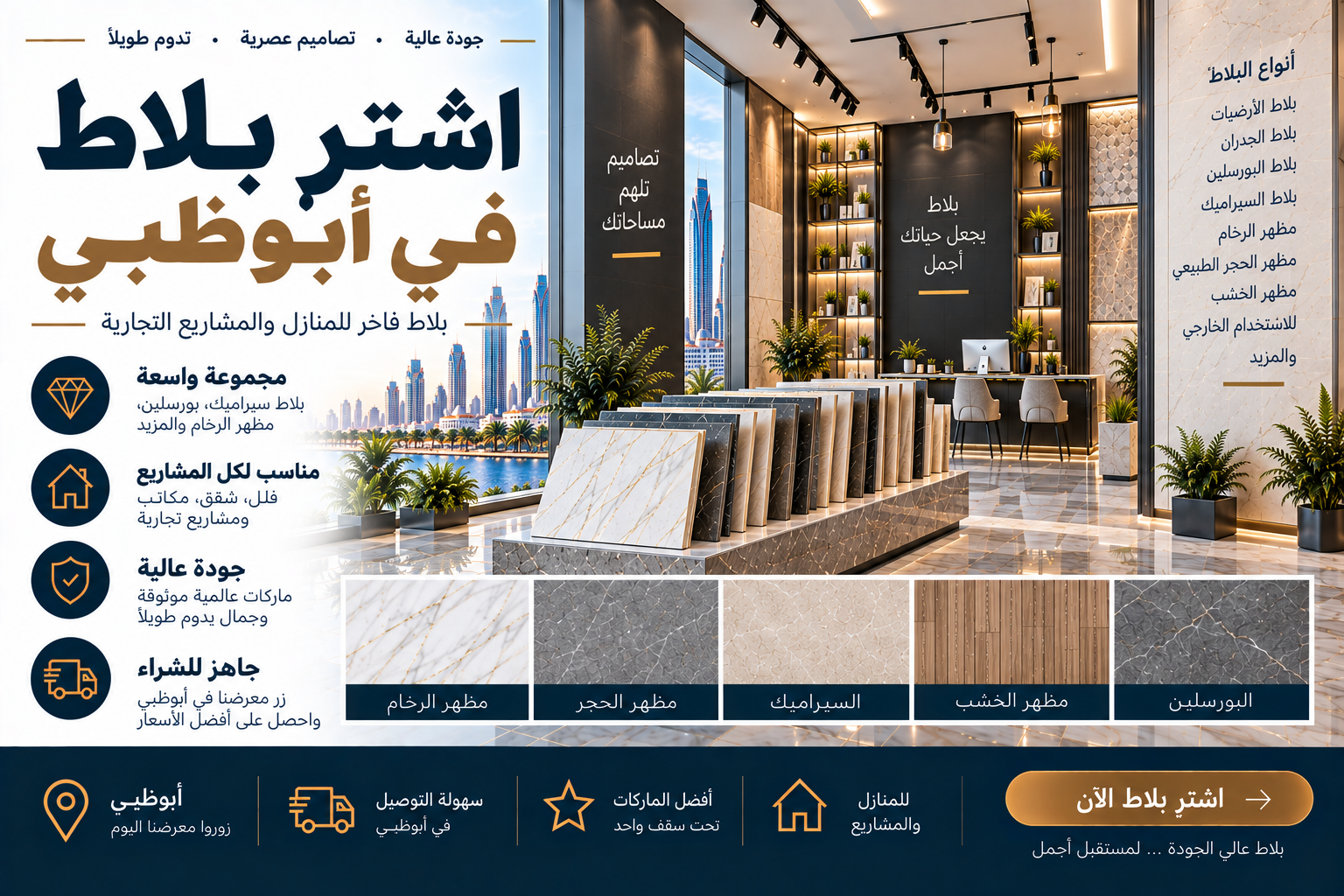 Buy Tiles Abu Dhabi