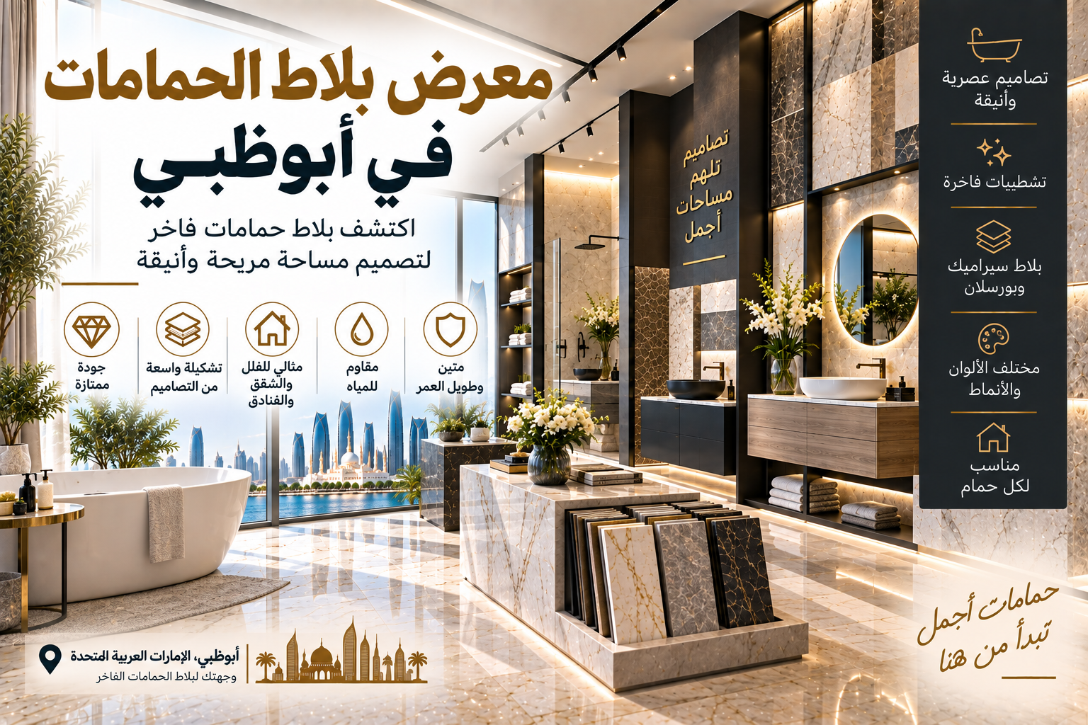 Bathroom Tile Showroom Abu Dhabi
