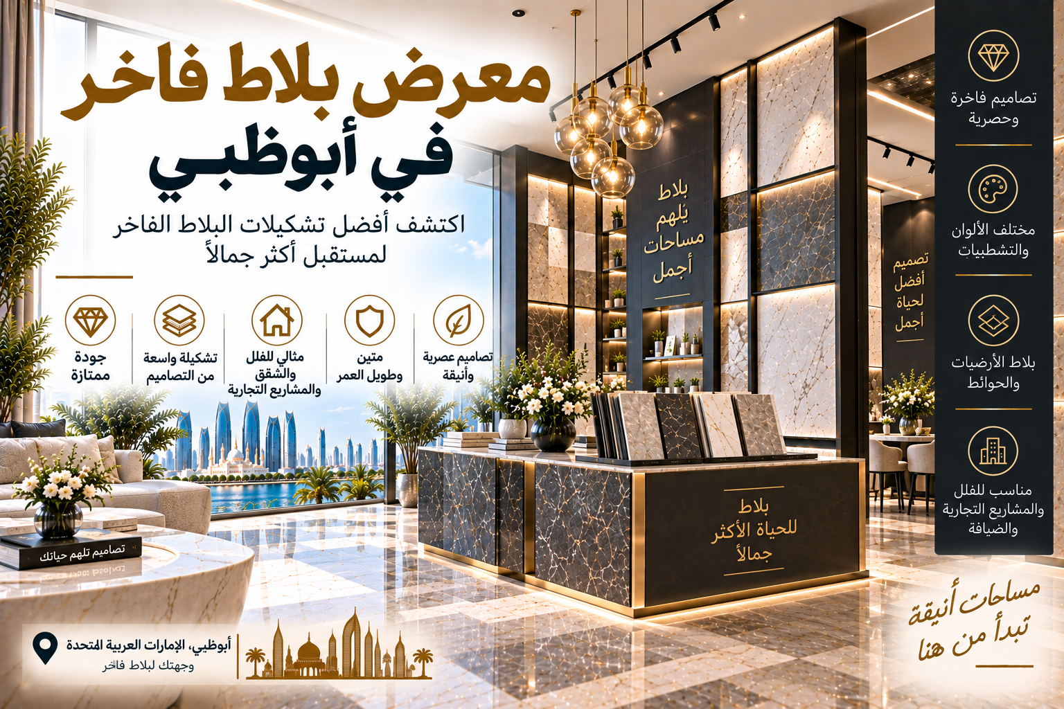 Luxury Tile Showroom Abu Dhabi