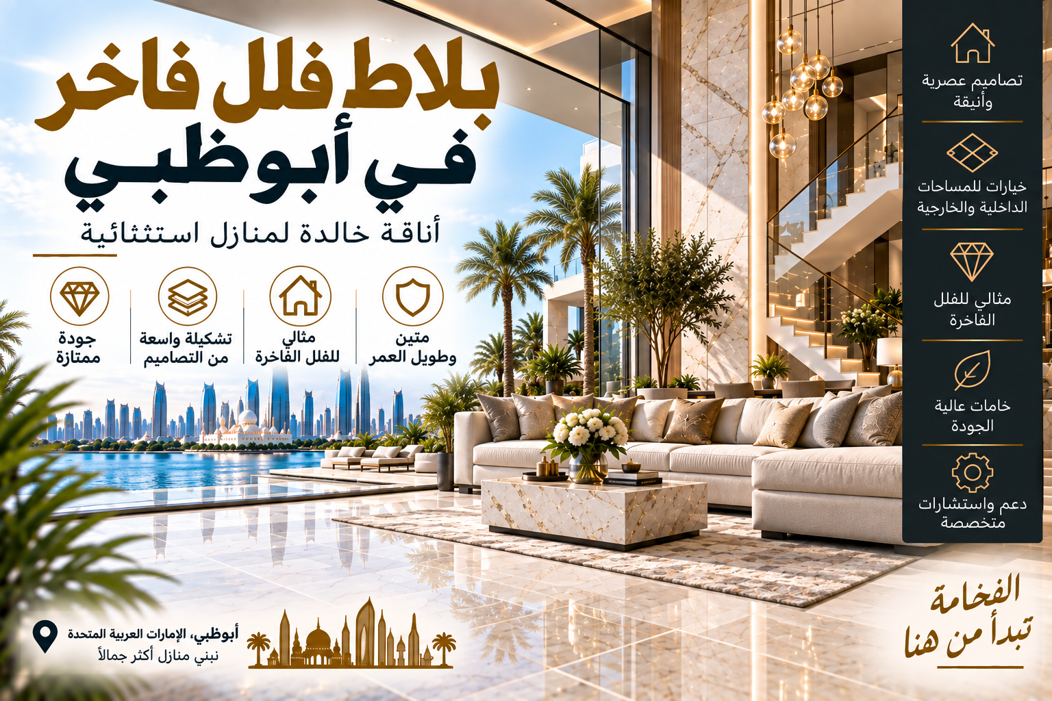 Luxury Villa Tiles Abu Dhabi
