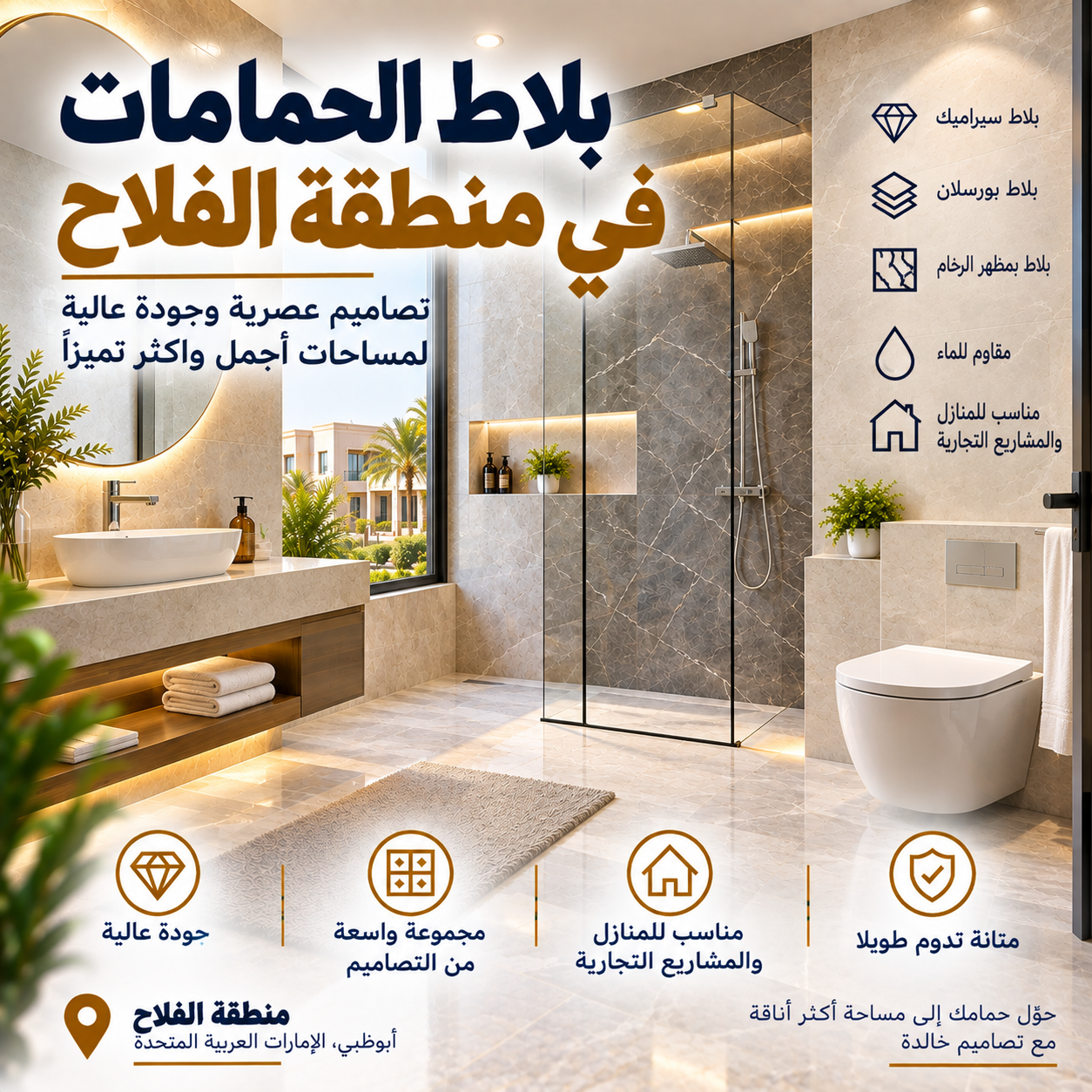 Bathroom Tiles Al Falah