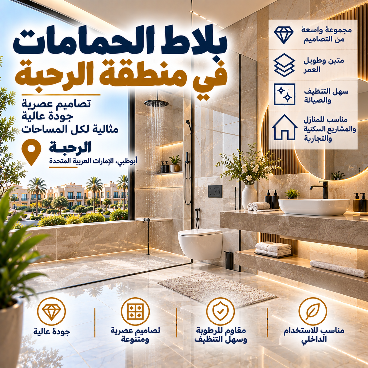 Bathroom Tiles Al Rahba