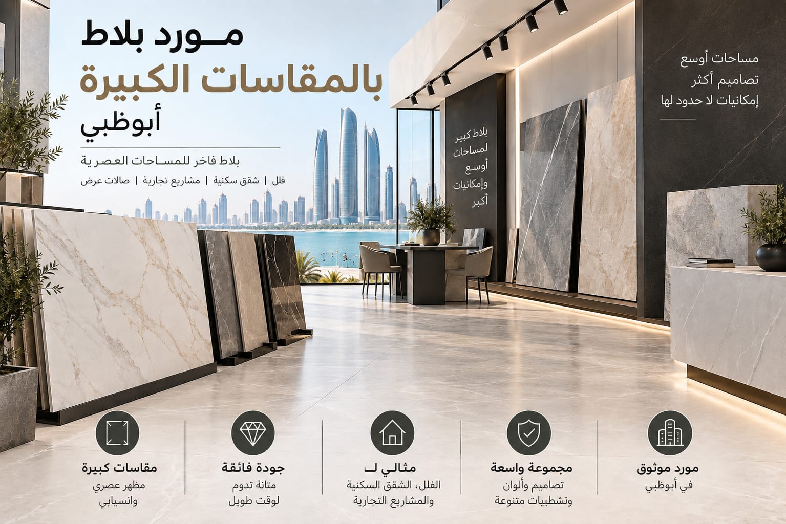 Large Format Tile Supplier Abu Dhabi
