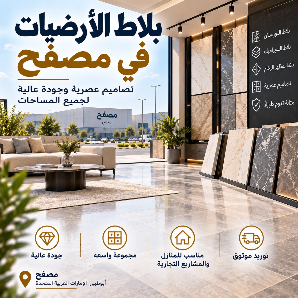 Floor Tiles Mussafah