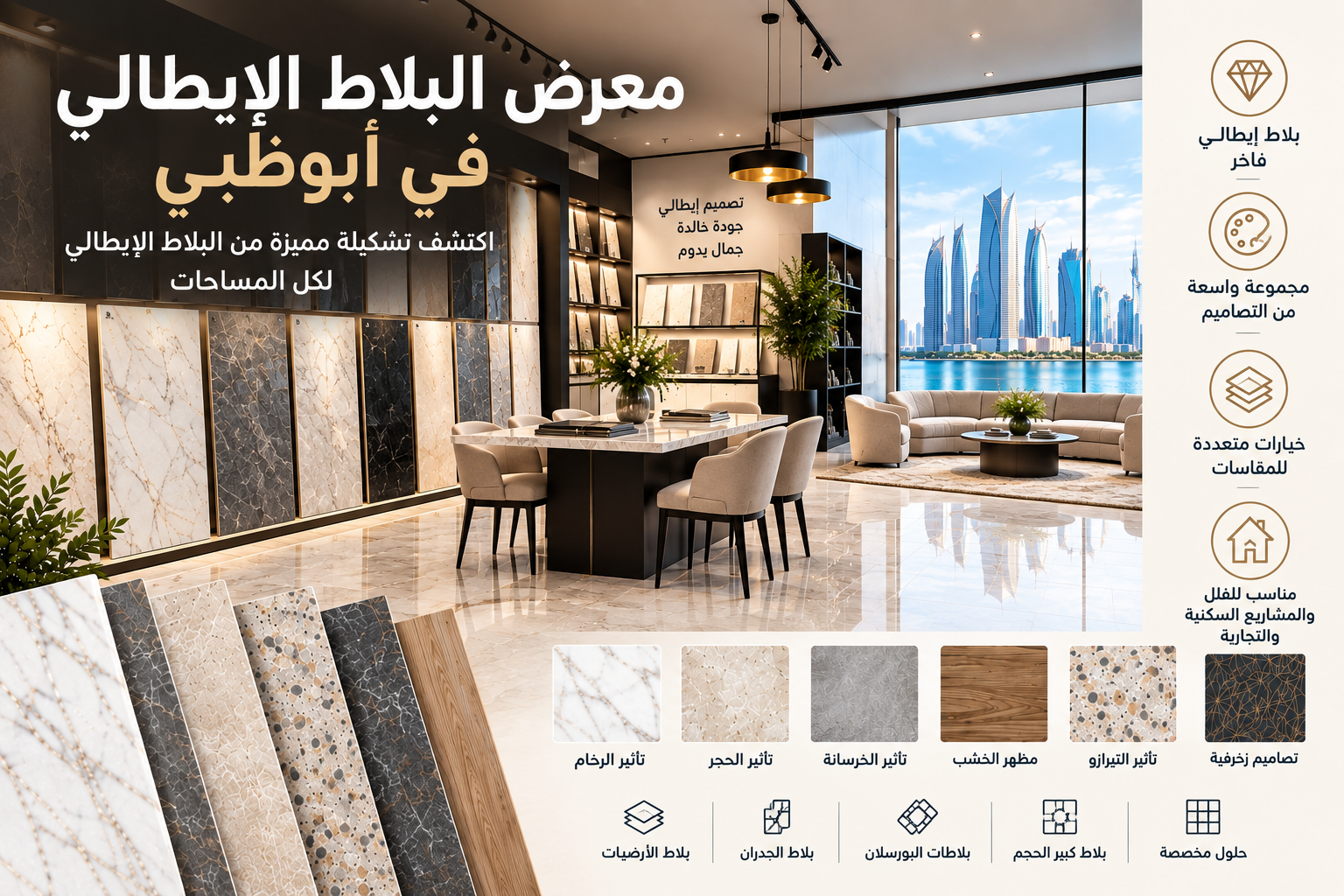 Italian Tile Showroom Abu Dhabi