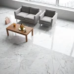 Luxury Volakas White Marble Tile | 60 × 60 cm / 60 × 30 cm | Polished | Thickness 2 cm - Image 9