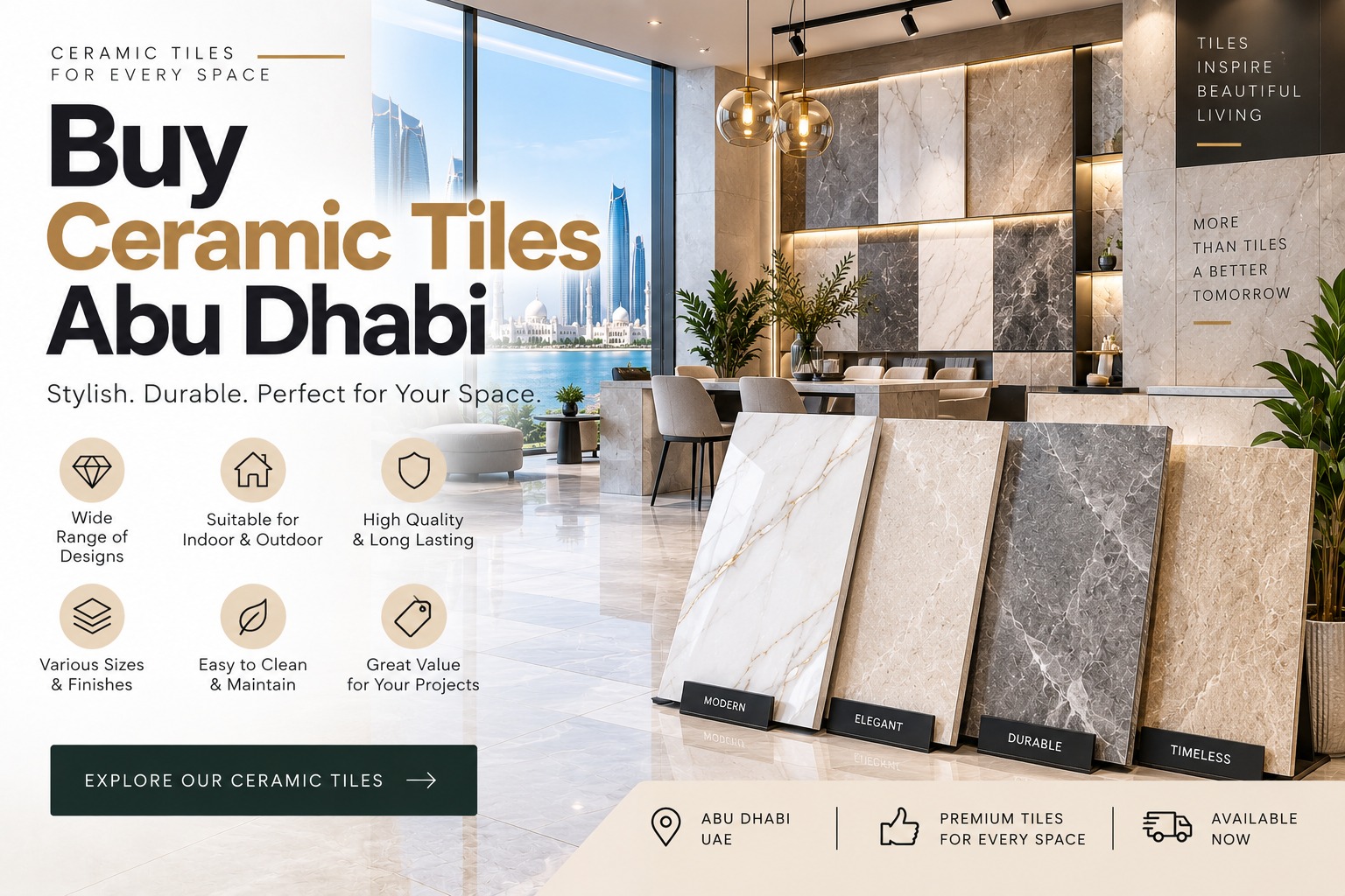 Buy Ceramic Tiles Abu Dhabi