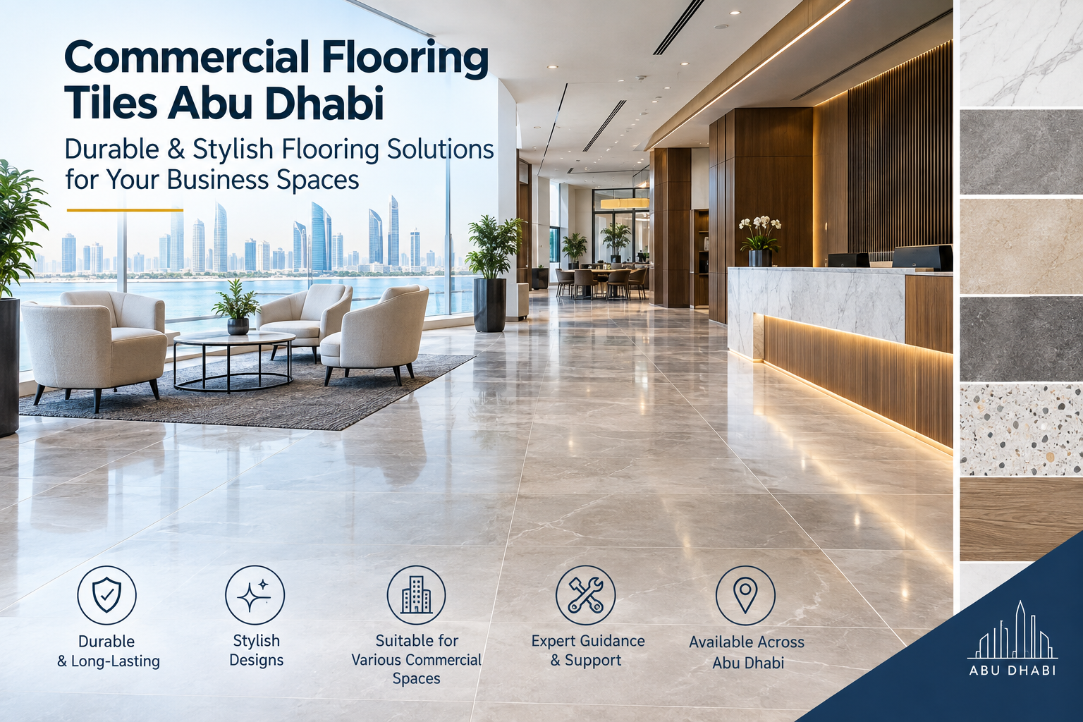 Commercial Flooring Tiles Abu Dhabi