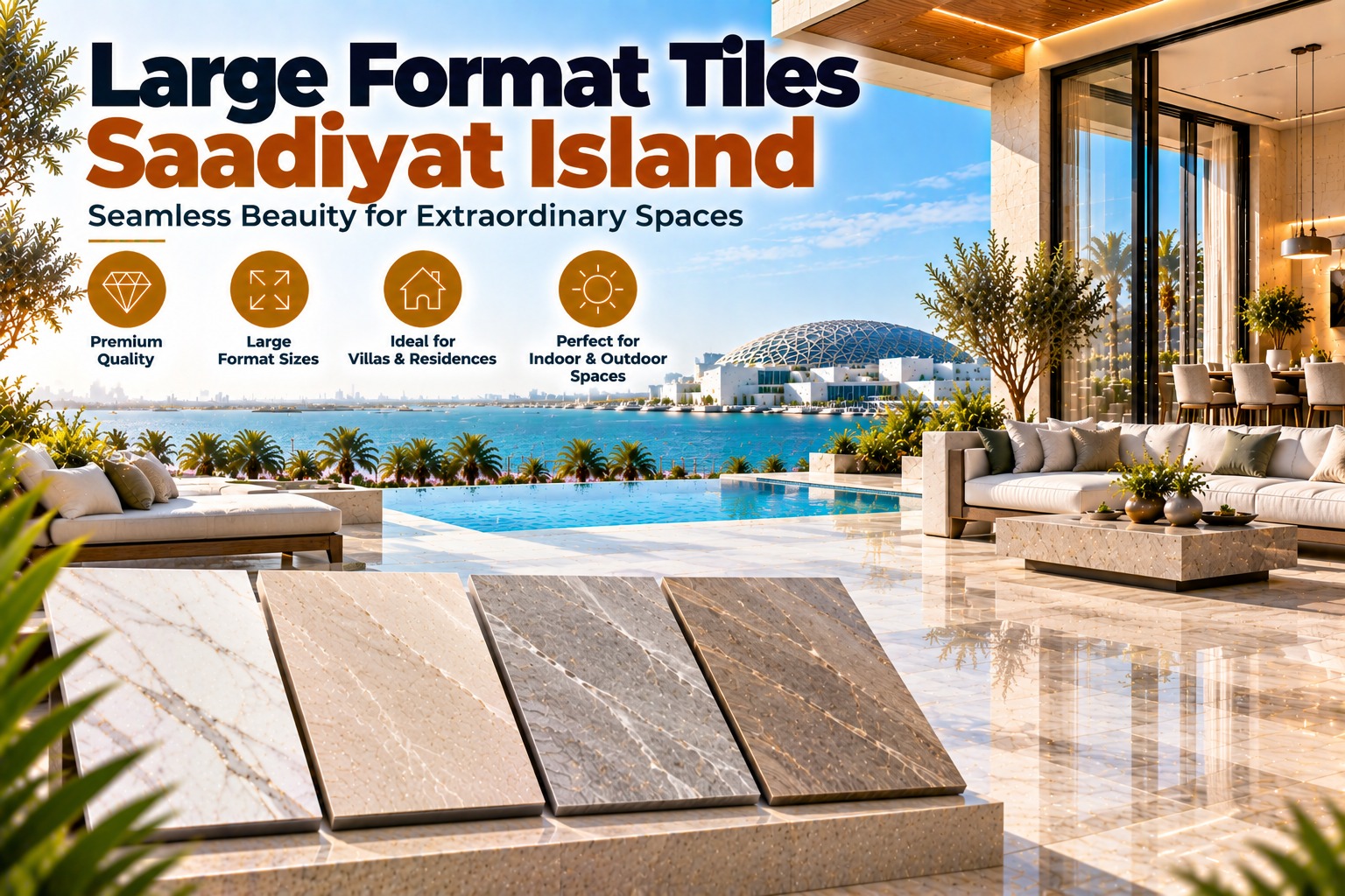 Large Format Tiles Saadiyat Island