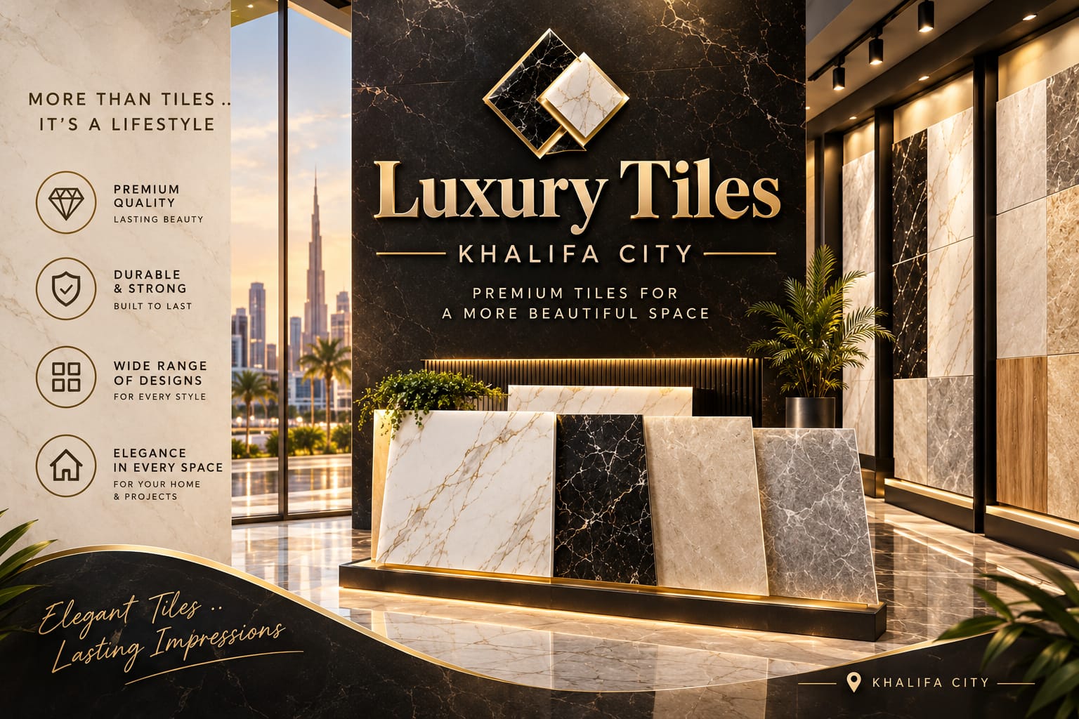 Luxury Tiles Khalifa City