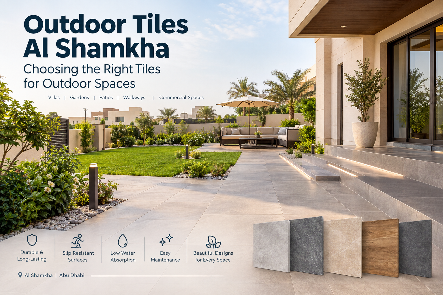 Outdoor Tiles Al Shamkha