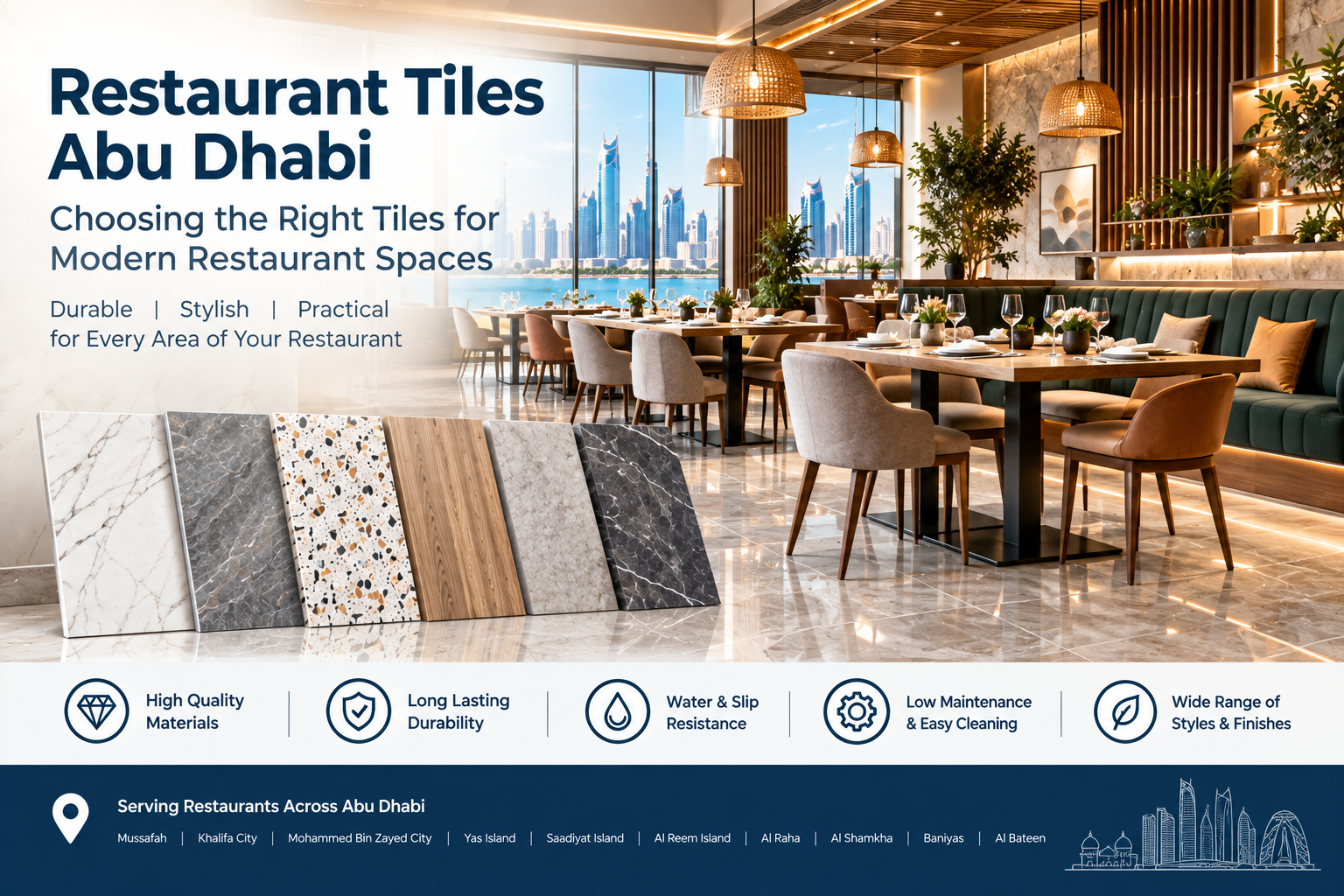 Restaurant Tiles Abu Dhabi