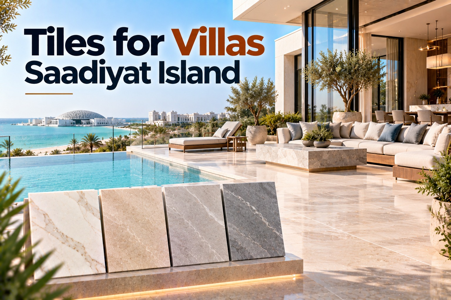 Tiles for Villas Saadiyat Island