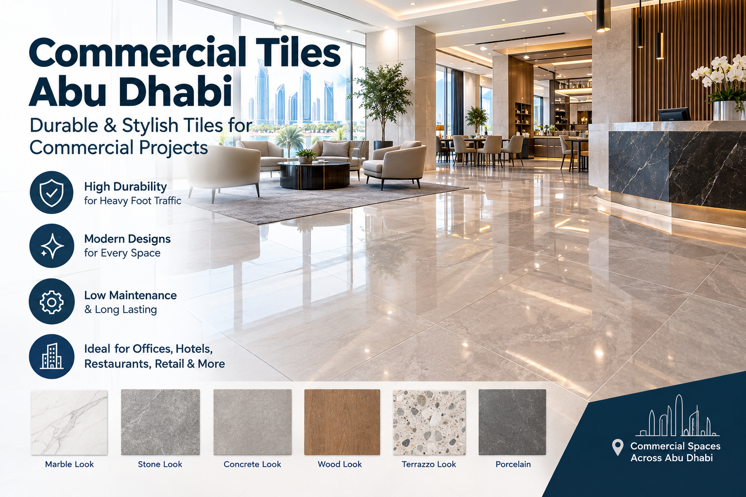 Commercial Tiles Abu Dhabi