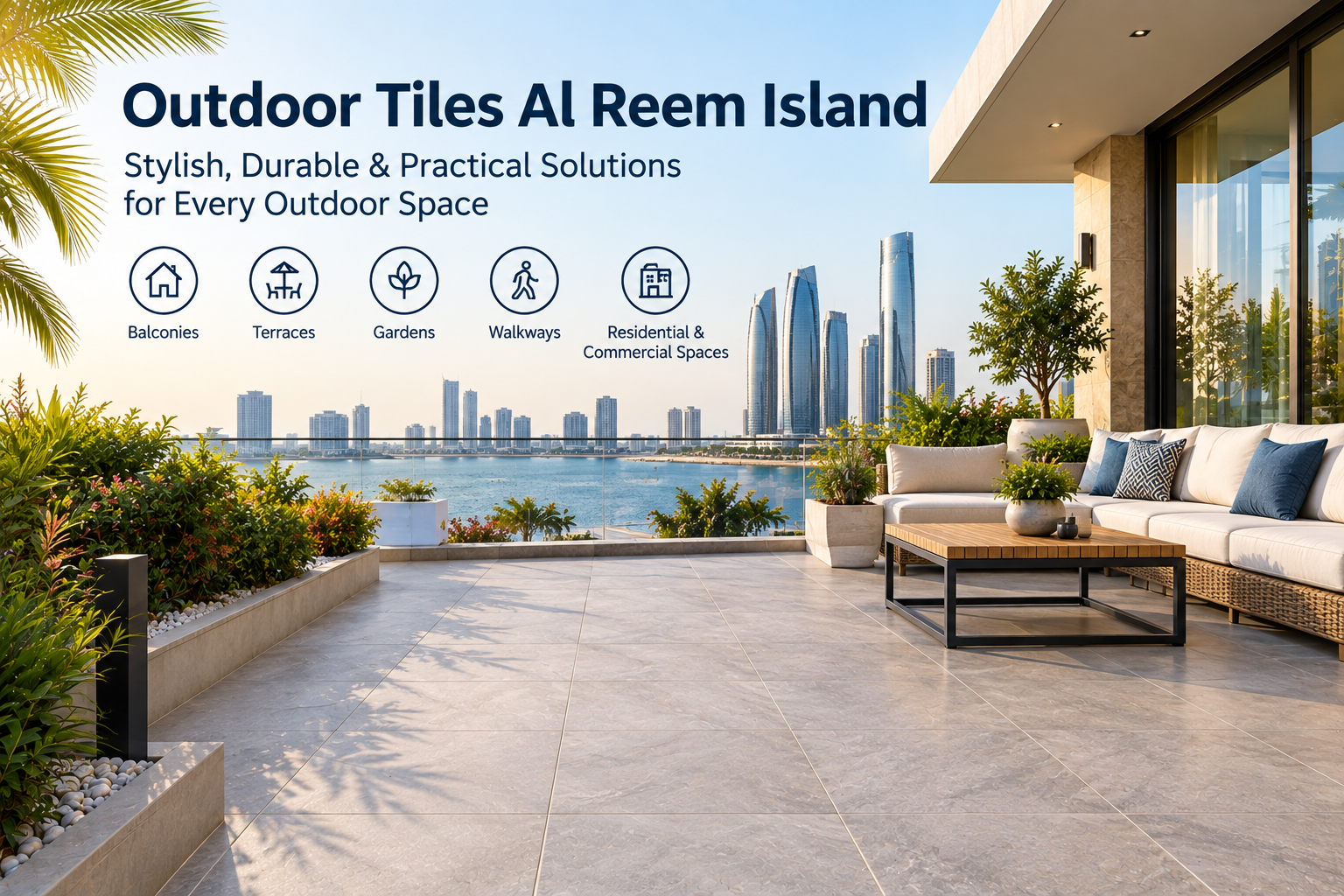 Outdoor Tiles Al Reem Island