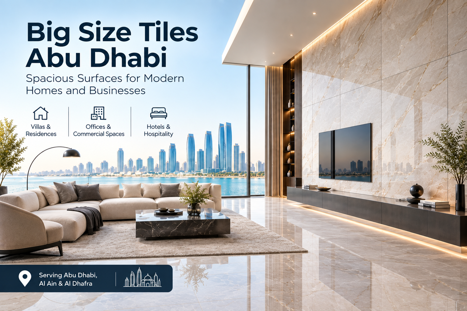 Big Size Tiles Abu Dhabi