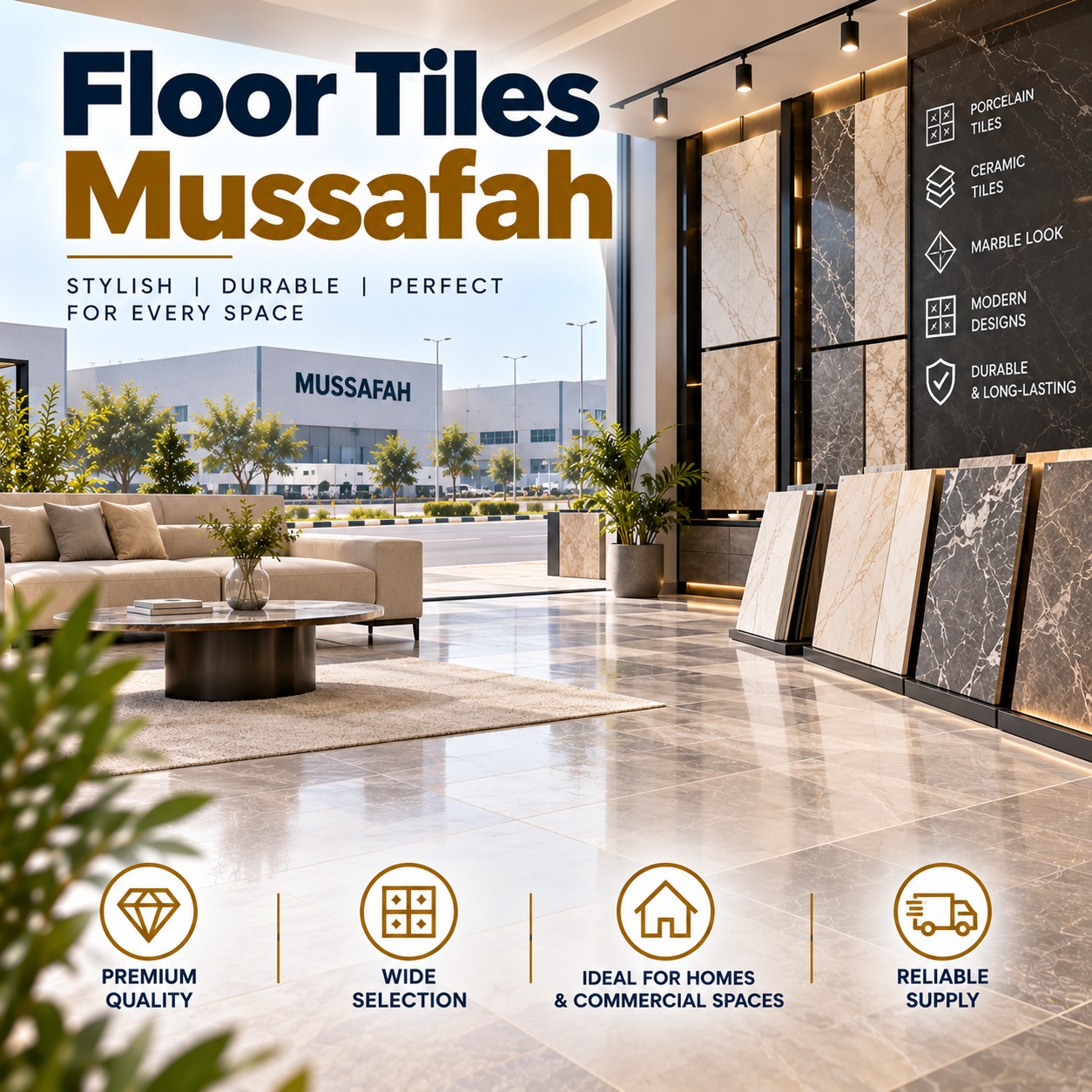 Floor Tiles Mussafah