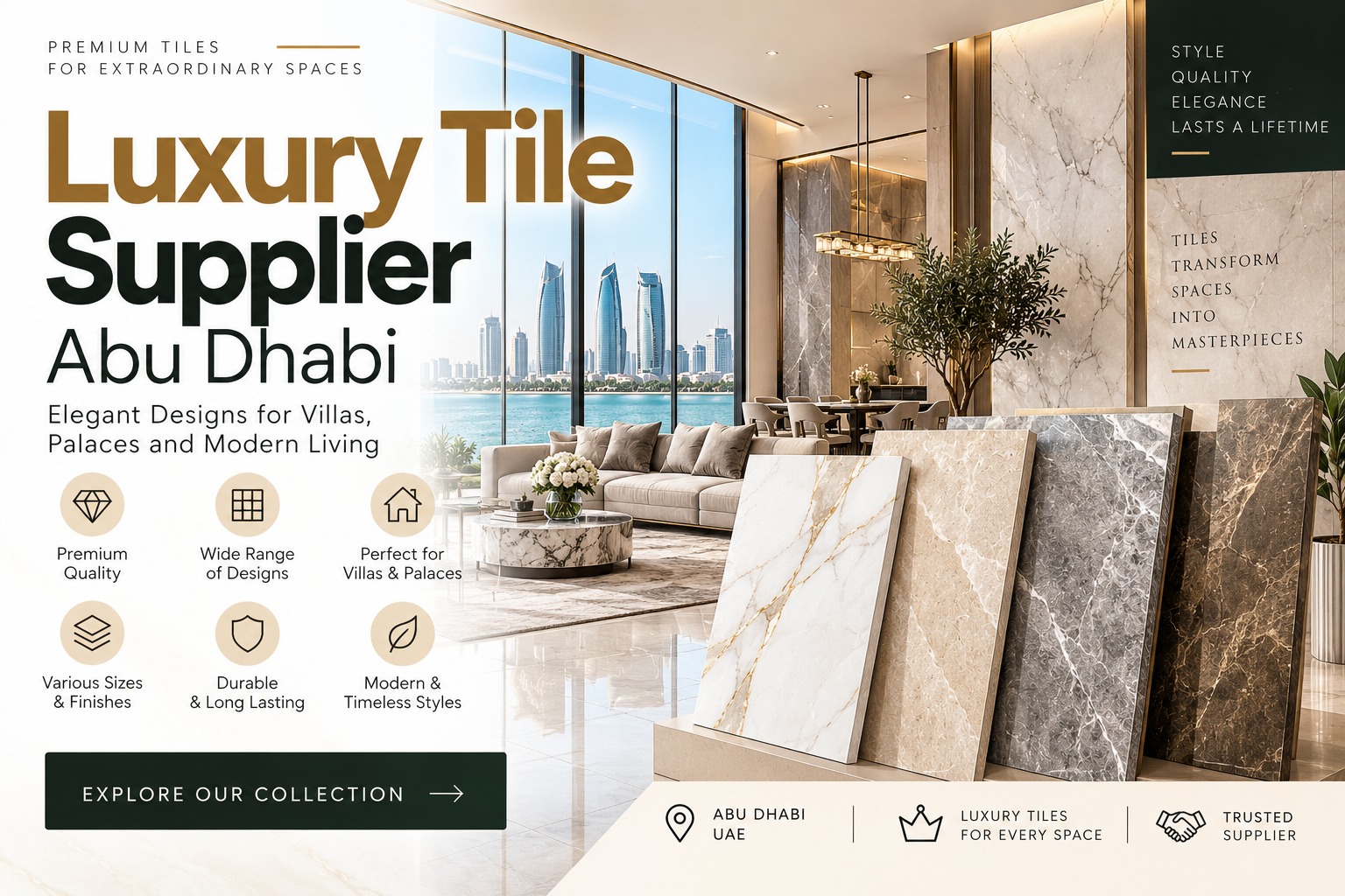 Luxury Tile Supplier Abu Dhabi
