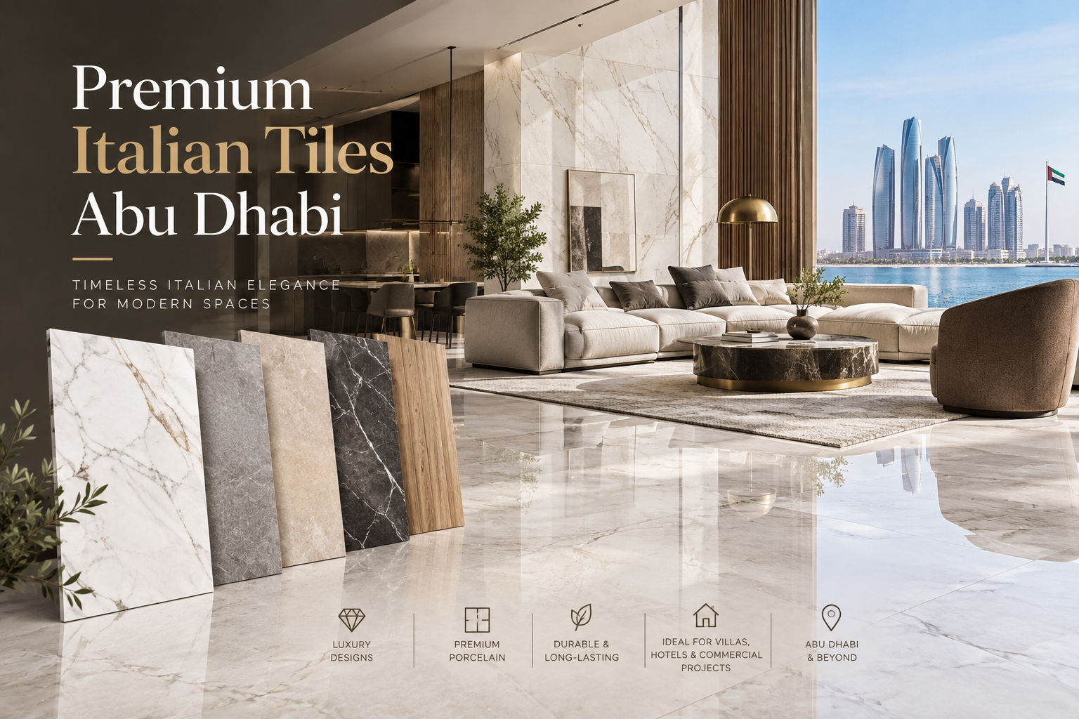 Premium Italian Tiles Abu Dhabi