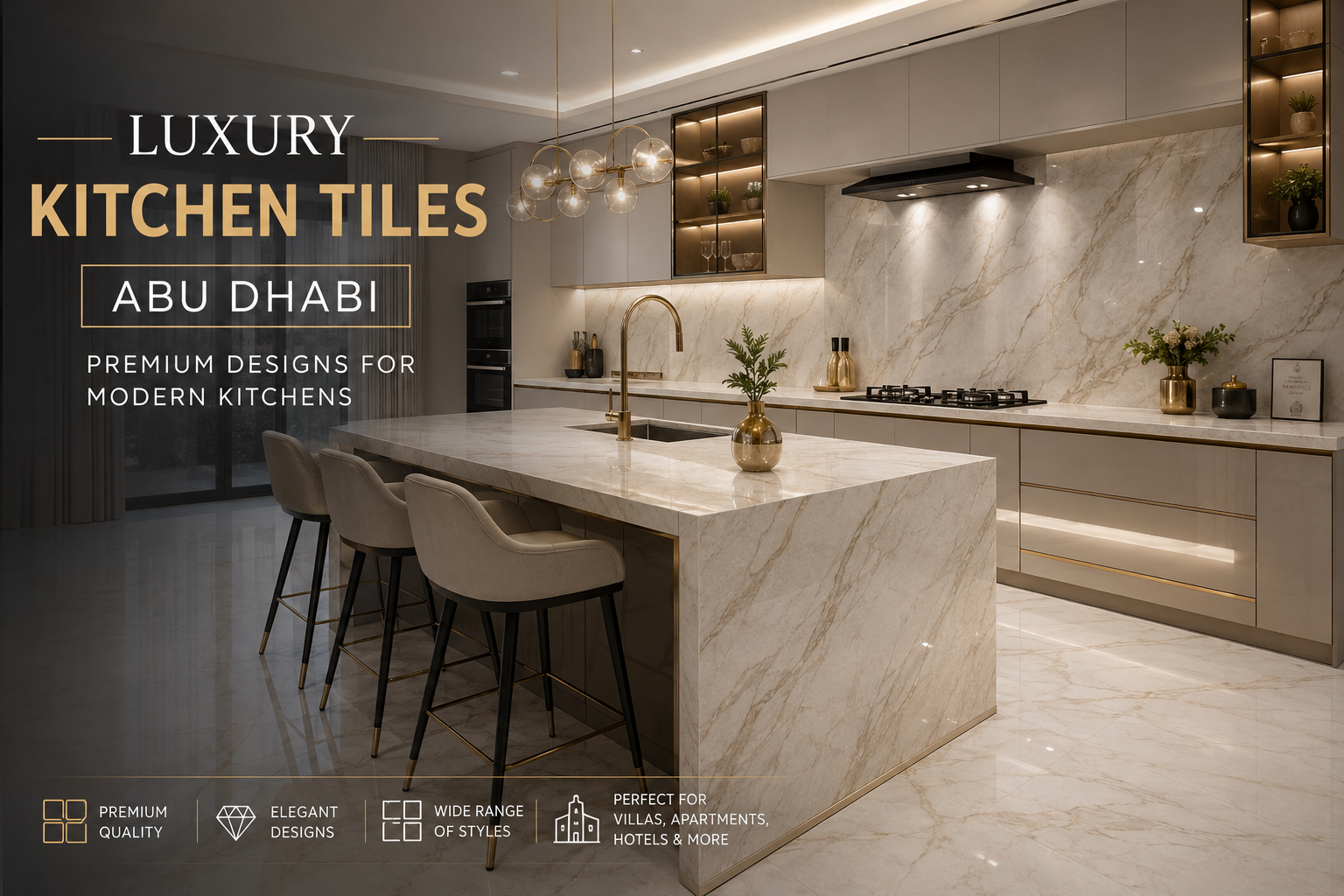 Luxury Kitchen Tiles Abu Dhabi