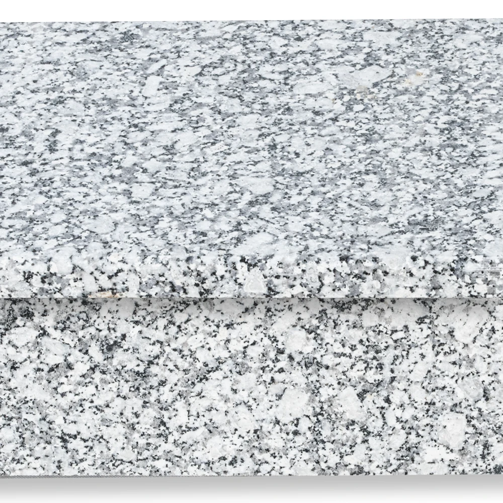 P White Granite | Standard Stair Treads & Risers | Lengths 100–140 cm | Polished P White Granite | Standard Stair Treads & Risers | Lengths 100–140 cm | Polished - Image 1
