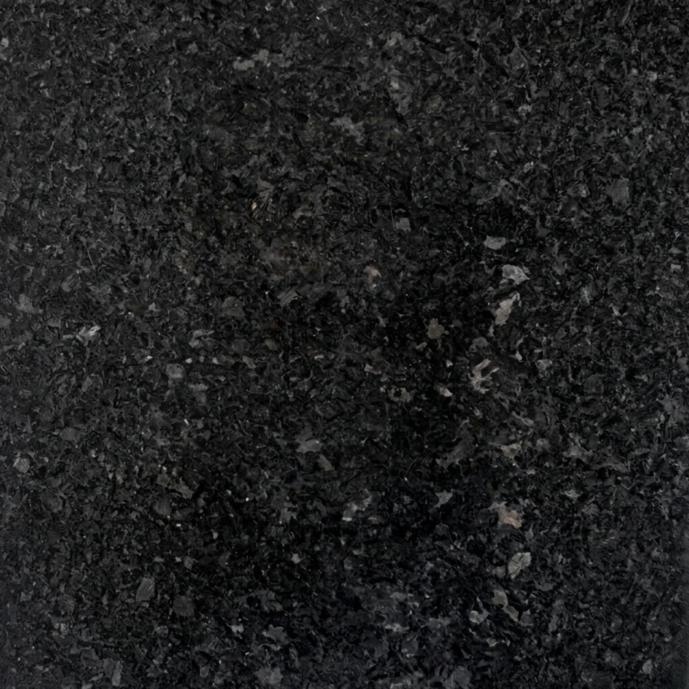 01 Black Angola Granite Tile | 60 × 60 cm | Polished | Thickness 2 cm - Image 1