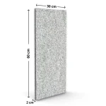 White Galaxy Granite Tile | 60 × 60 cm / 60 × 30 cm | Polished | Thickness 2 cm - Image 2