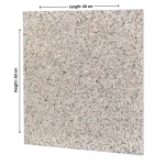 Rosa Beta Granite Tile | 60 × 60 cm | Polished | Thickness 2 cm - Image 2