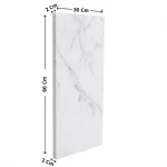 Premium Mugla White Turkish Marble Tile | 60 × 30 cm | Polished | Thickness 2 cm - Image 3