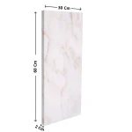 Elegant Afyon Shajar Turkish Marble Tile | 60 × 30 cm | Polished | Thickness 2 cm - Image 2