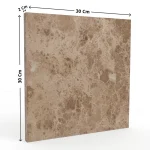 Light Emperador Marble Tile | 60 × 60 cm / 60 × 30 cm | Polished | Thickness 2 cm - Image 4