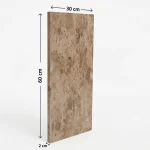 Light Emperador Marble Tile | 60 × 60 cm / 60 × 30 cm | Polished | Thickness 2 cm - Image 2