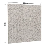 Rosa Porino Granite Tile | 60 × 60 cm | Flamed | Thickness 2 cm - Image 3