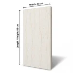 Silvia Natural Stone | 40 cm Width | Random Lengths | 2 cm Thickness | Honed - Image 2
