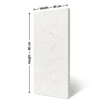 Sarmada Syrian Natural Stone | 40 cm Width | Random Lengths | 2 cm Thickness | Honed - Image 3