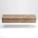 Light Emperador Turkish Marble | Standard Stair Treads & Risers | Lengths 100–140 cm | Polished