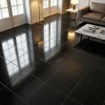 Black Angola Granite Tile | 60 × 60 cm | Polished | Thickness 2 cm - Image 4