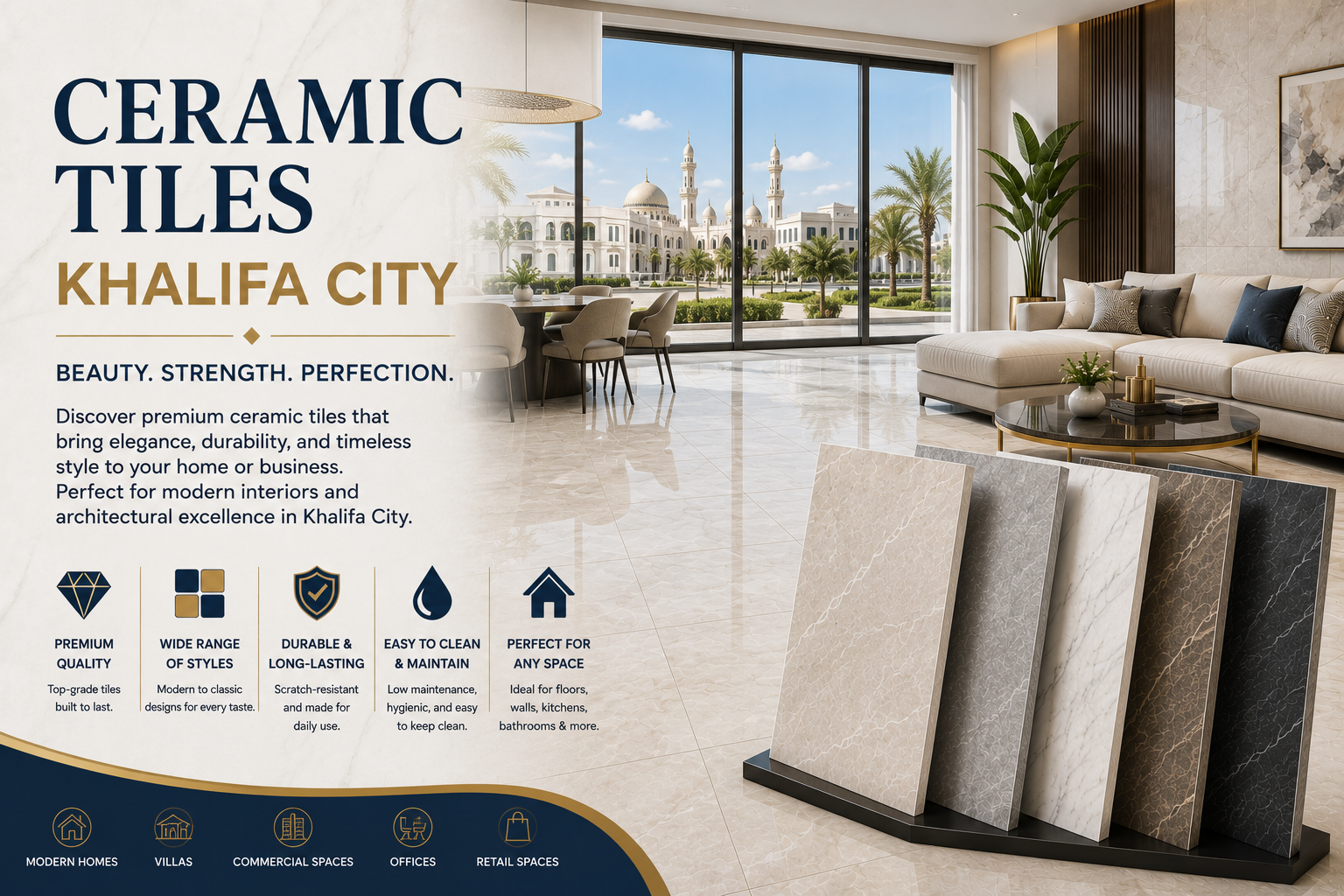 Ceramic Tiles Khalifa City