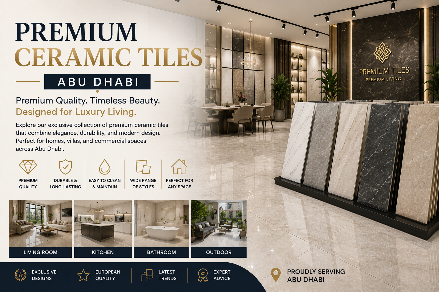 Premium Ceramic Tiles Abu Dhabi