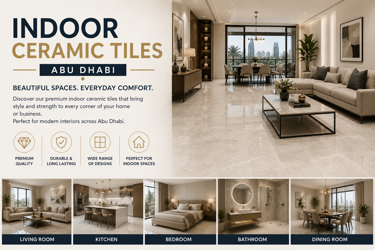 Indoor Ceramic Tiles Abu Dhabi