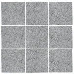 Dark Grey Granite Cobble Stone | 10 × 10 × 5 cm | Natural Split Finish