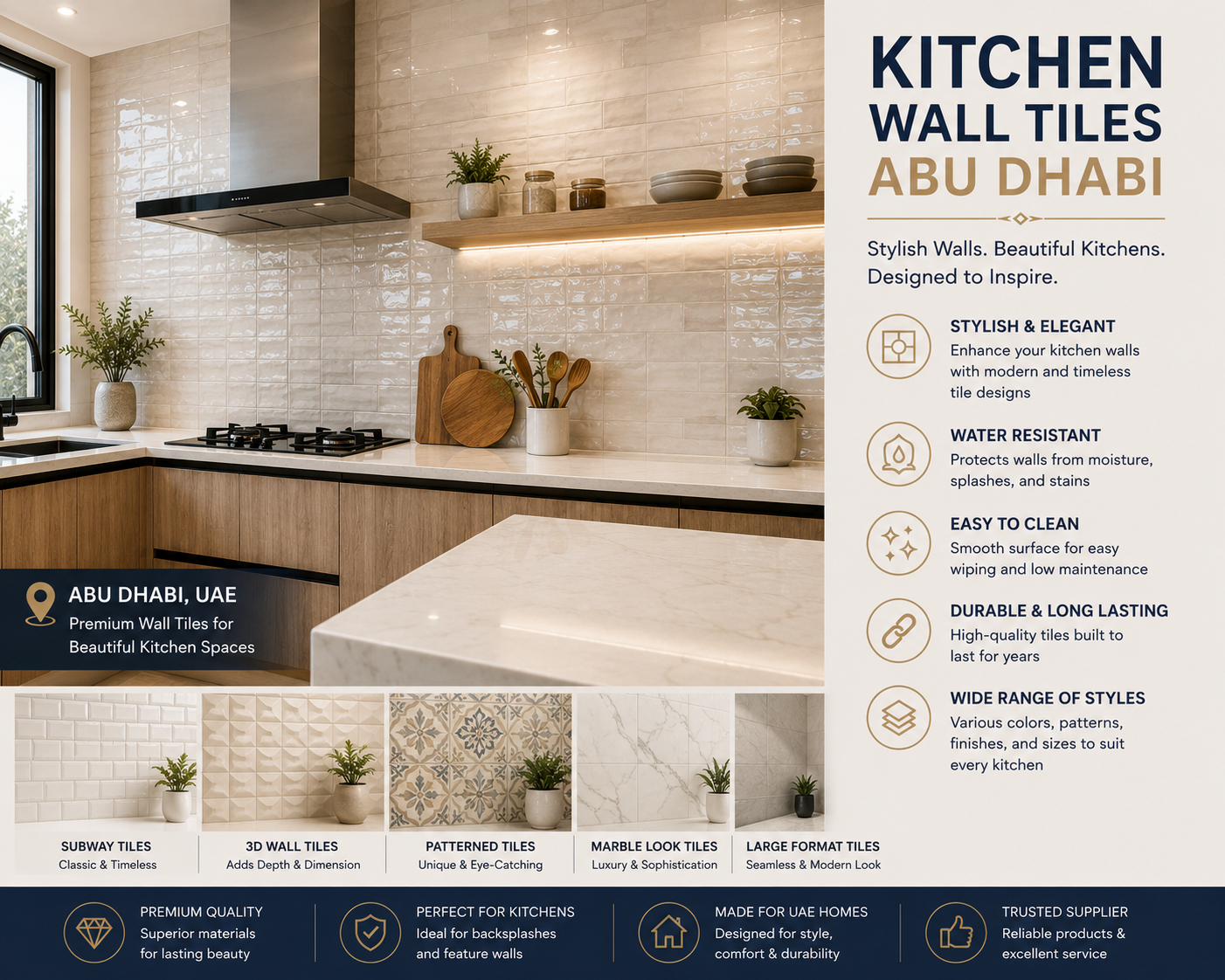 Kitchen Wall Tiles Abu Dhabi