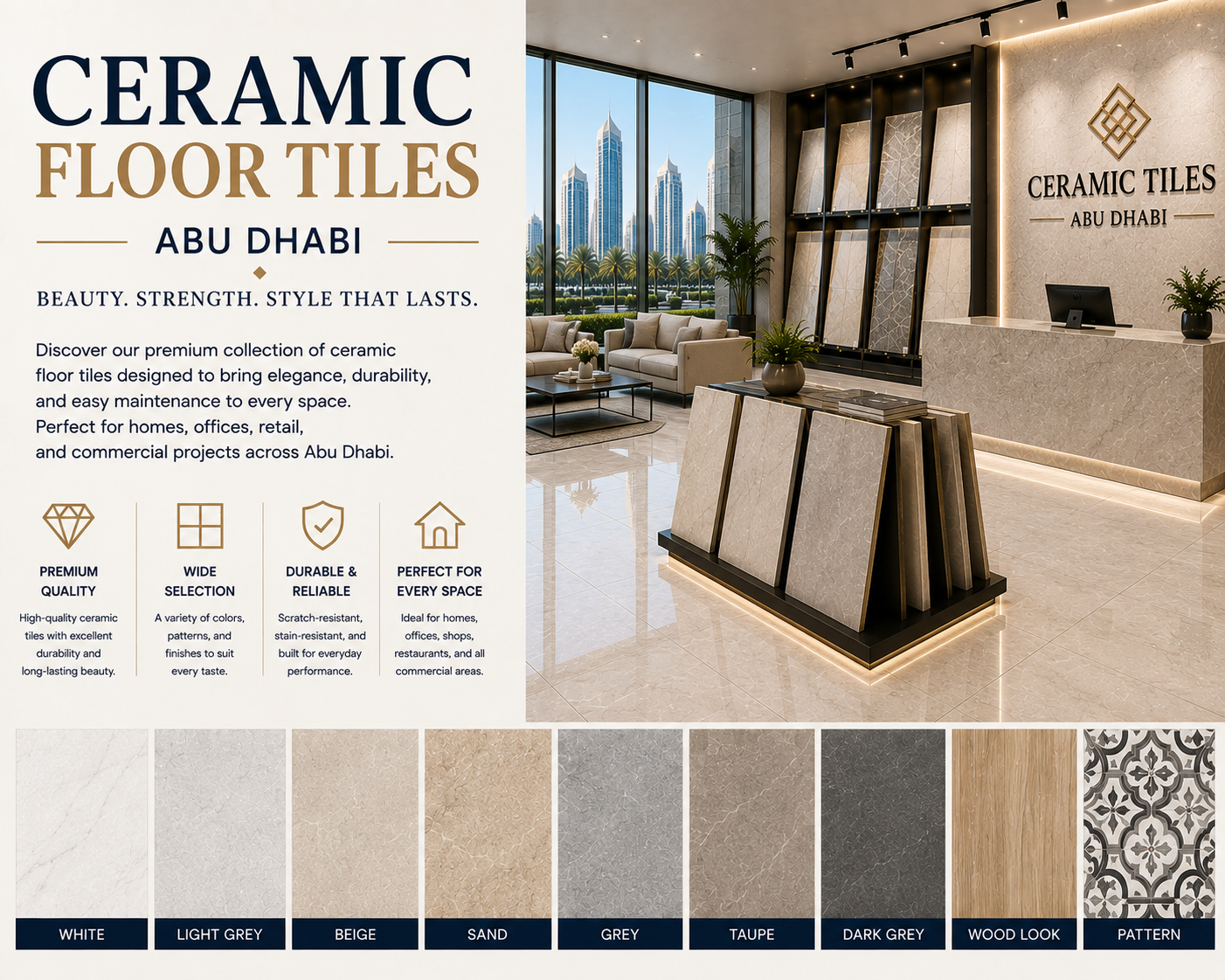 Ceramic Floor Tiles Abu Dhabi